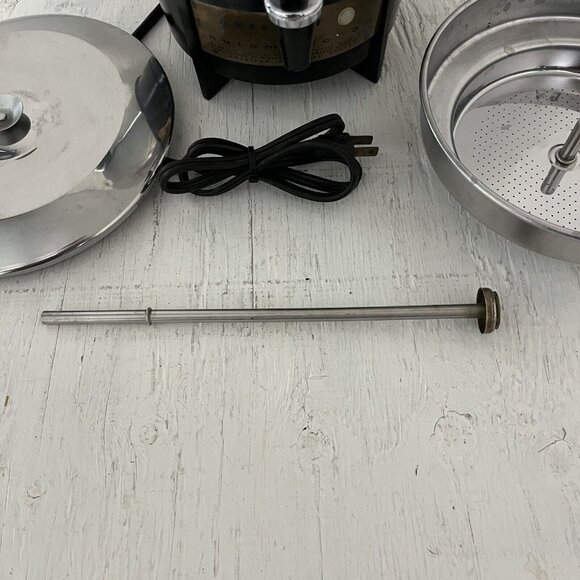 Vintage American Hardware Automatic 30 Cup Coffee Pot Percolator. WORKS GOOD - Picture 7 of 13